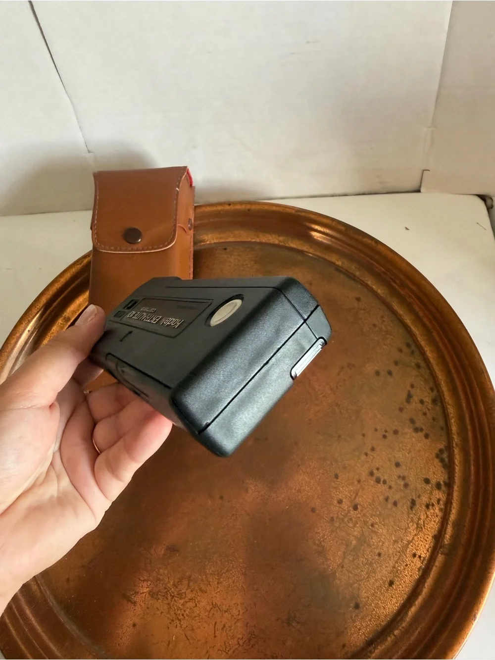 Kodak Ektralite 10 Camera in Black with Brown Case